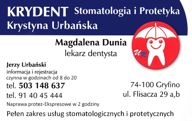 KRYDENT - Gabinet Stomatologiczny i Protetyka Dentystyczna Krystyna Urbańska